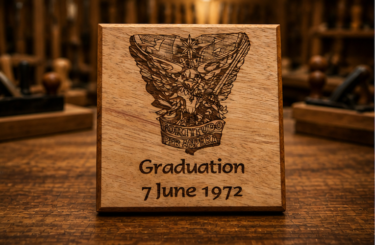 Custom Engraved Mini-Plaques - Commemorative Display Piece