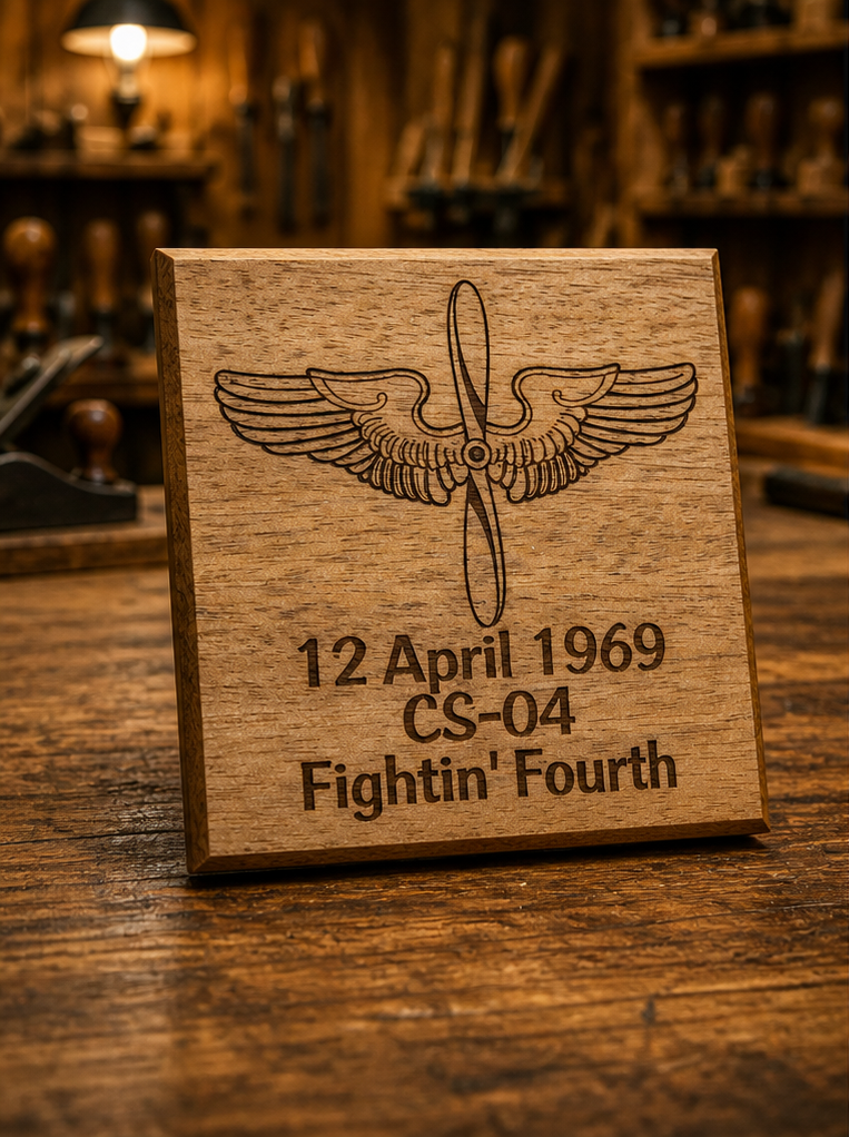 Custom Engraved Mini-Plaques - Commemorative Display Piece